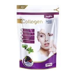 JutaVit Collagen por erdei gyümölcsös ízben 400g