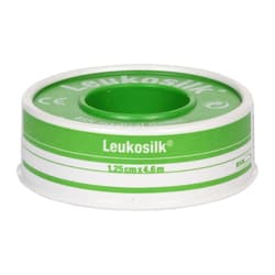 Leukosilk sticking plaster 4,6m x 1,25cm 1x