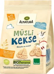 Alnatura Bio tönkölykeksz teljes kiőrlésű zabpehellyel és gyümölcsökkel 15 hónapos kortól