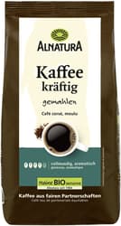 Alnatura BIO pörkölt, őrölt arabica és robusta kávé keveréke