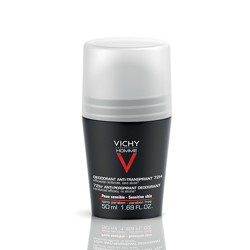 Vichy Homme Intenzív izzadságszabályozó golyós dezodor 50ml