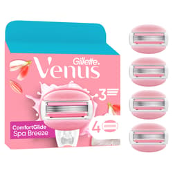 Gillette Venus ComfortGlide Spa Breeze Borotvabetét Női Borotvához, 4 db
