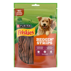 Friskies Beggin' Strips Complementary Pet Food For Adult Dogs with Bacon Flavour