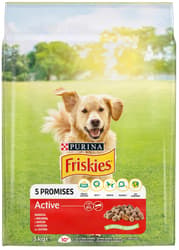 Friskies Active Dry Dog Food with Beef