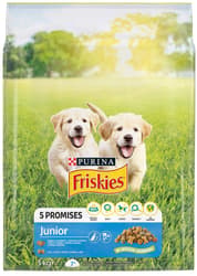 Friskies Junior Dry Dog Food with Chicken, Vegetables and Milk