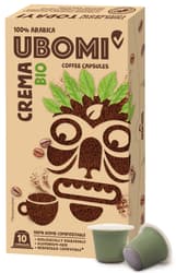 UBOMI BIO Caffe Crema Nespresso kompatibilis lebomló kávékapszula