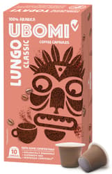 UBOMI Lungo Classic Nespresso kompatibilis lebomló kávékapszula