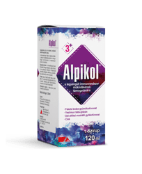 Alpikol herbal zinc syrup raspberry 120ml
