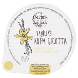 Cserpes Vaniliás krém ricotta