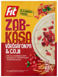 Fit reggeli Zabkása Goji bogyóval és vörösáfonyával