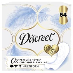 Discreet Breathable Multiform 0% Skin Love Pantyliners