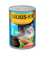 Julius-K9 Cat konzerv felnőtt macskáknak, pisztráng