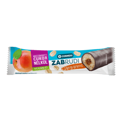 Cornexi zabrudi - sárgabarackos töltelékkel töltött zabrúd kakaós bevonattal, édesítőszerrel