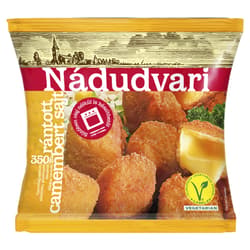 Nádudvari panírozott Camembert sajt