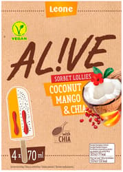 Alive Coconut Mango Chia Seeds Sobert Multipack