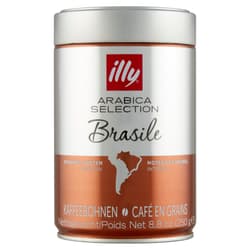illy szemes kávé Arabica Selecion Brazília fém dobozban
