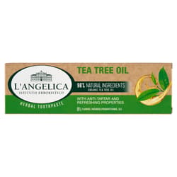 L'Angelica herbal toothpaste tea tree oil