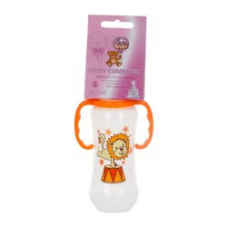 Baby Bruin baby bottle PP plastic, slim, with handle 240ml