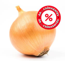 Gourmet Culinair vöröshagyma (60mm+ átmérőjű), csomagolt