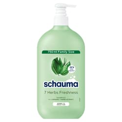 Schauma shampoo 7 herbs (anti-frizz, for oily hair)