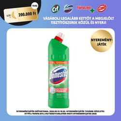 Domestos Extended Power Pine Fresh fertőtlenítő hatású folyékony tisztítószer, 1250 ml