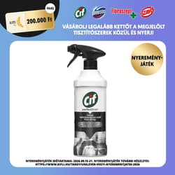 Cif Perfect Finish inox spray rozsdamentes acél felületre, 435 ml