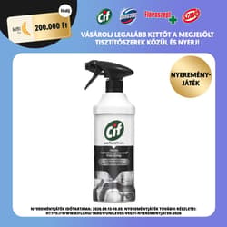 Cif Perfect Finish inox spray rozsdamentes acél felületre, 435 ml