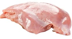 Fresh turkey thigh fillet