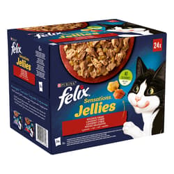 Felix Sensations Jellies Home Selection in Jelly Wet Cat Food
