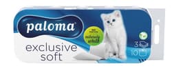 Paloma Toilet paper Exclusive Soft Naturally white 3 ply