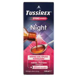 Tussirex Night köhögés elleni szirup 120ml