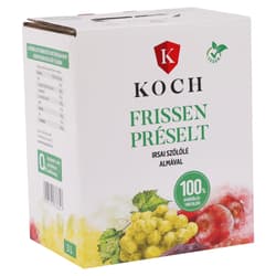 Koch Frissen Préselt Irsai Szőlőlé almával