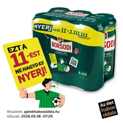 Borsodi Can SRNK 6x0,5l