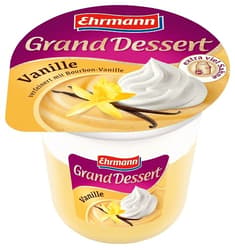 Ehrmann Grand desszert vanília puding tejszínhabbal