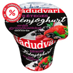 Nádurvari Layered Yogurt with Forest Fruits