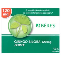Béres Ginkgo Biloba 120 mg Forte kapszula 60 db