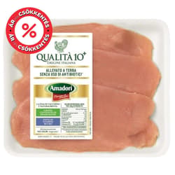 Amadori "A osztályú" pulykamell szeletek, antibiotikum mentes