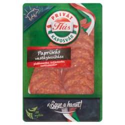 Privát Hús Paprikás vastagkolbász szeletelt