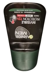 GARNIER MEN INVISIBLE BLACK/WHITE/COLORS ROLL-ON 