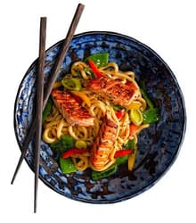 Salmon Udon