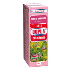 Biomed Fekete nadálytő krém Forte Dupla 2x60g