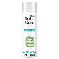 Satin Care Sensitive Aloe Vera Glide Shaving Gel 200ml