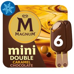 Magnum Mini Multipack Jégkrém Dupla Karamell - Dupla Csokoládé 6x60ml
