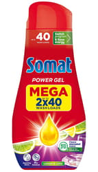 Somat All in 1 Lemon mosogatógél 80 WL, 2x720ml