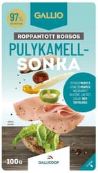 Gallio pulykamell sonka roppantott borsos, 97% hústartalommal