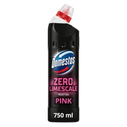 Domestos Zéró Pink WC vízkőoldó gél fertőtlenítő hatással, 750ml