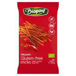 Biopont Gluténmentes sóspálcika, paprikás BIO