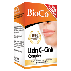 Bioco Lizin C+Cink Complex tablets 100x