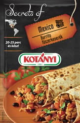 KOTÁNYI Secrets of Mexico - Burritos spice mix