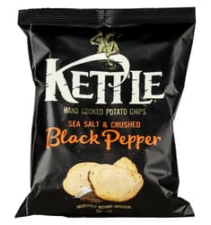 Kettle tengeri sós, feketeborsos burgonyachips
